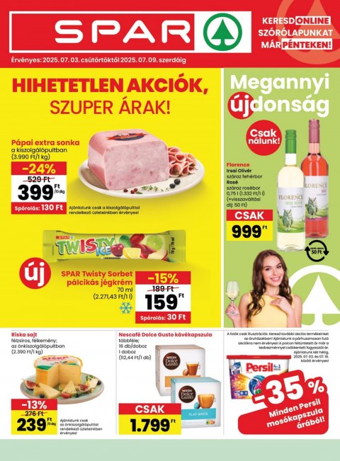 SPAR akciós újság