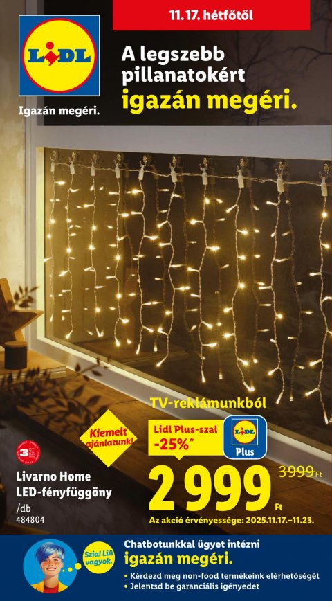LIDL Nonfood akciós újság