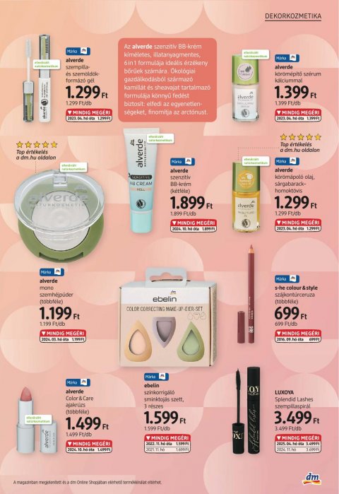 DM DROGERIE MARKT Április