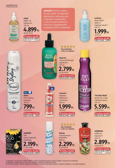 DM DROGERIE MARKT Április