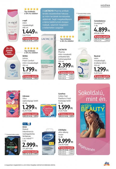 DM DROGERIE MARKT Április