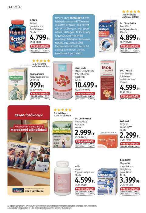 DM DROGERIE MARKT Április