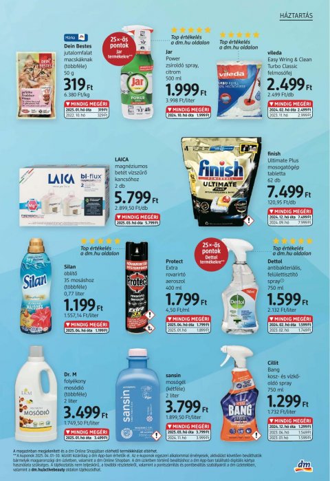 DM DROGERIE MARKT Április