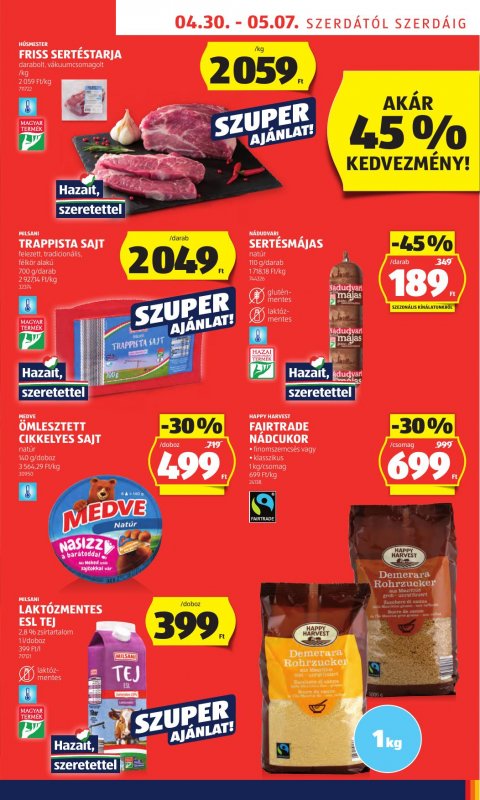 ALDI akciós újság