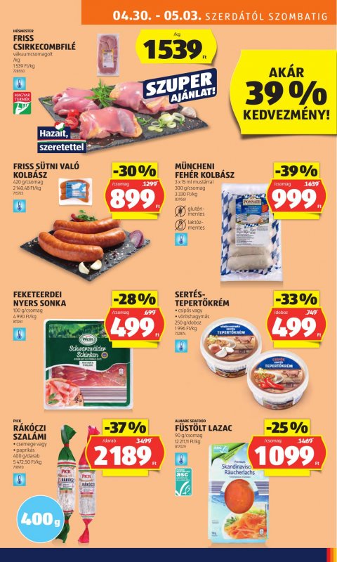 ALDI akciós újság