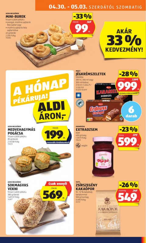 ALDI akciós újság