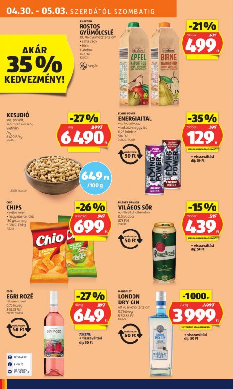 ALDI akciós újság