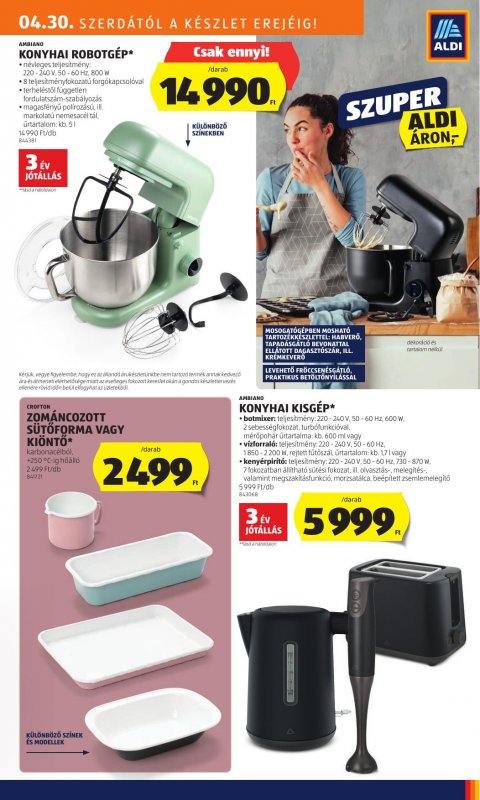 ALDI akciós újság