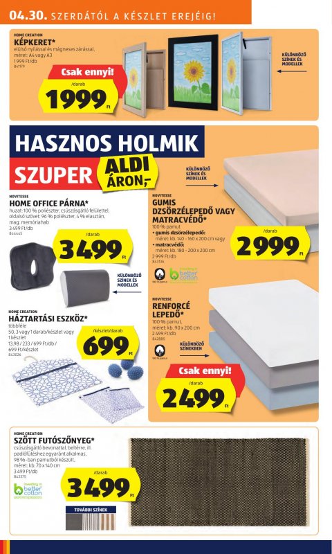 ALDI akciós újság