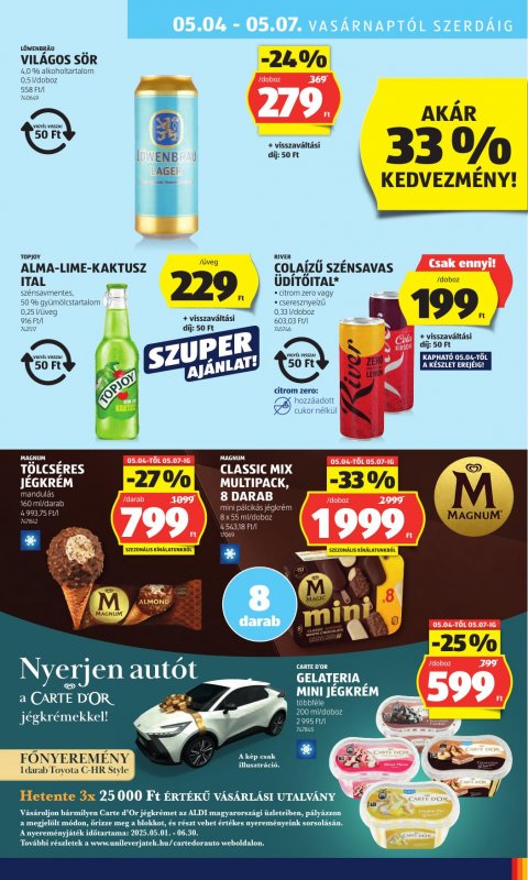 ALDI akciós újság