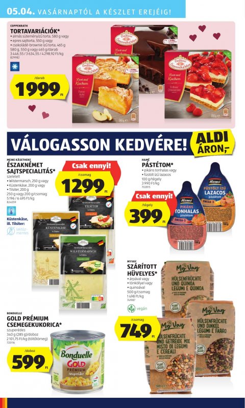 ALDI akciós újság
