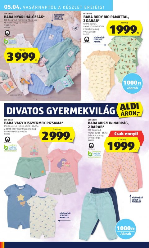 ALDI akciós újság