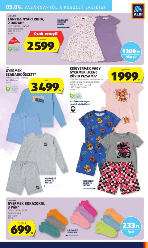 ALDI akciós újság