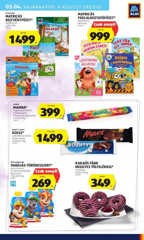 ALDI akciós újság