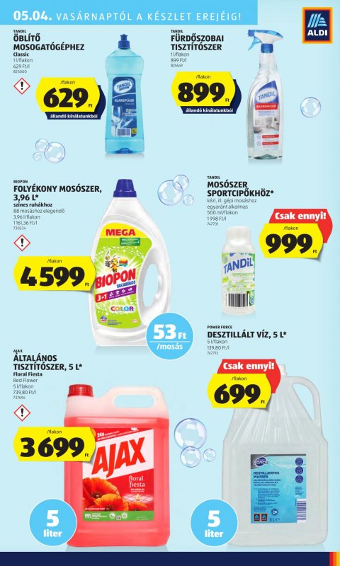 ALDI akciós újság