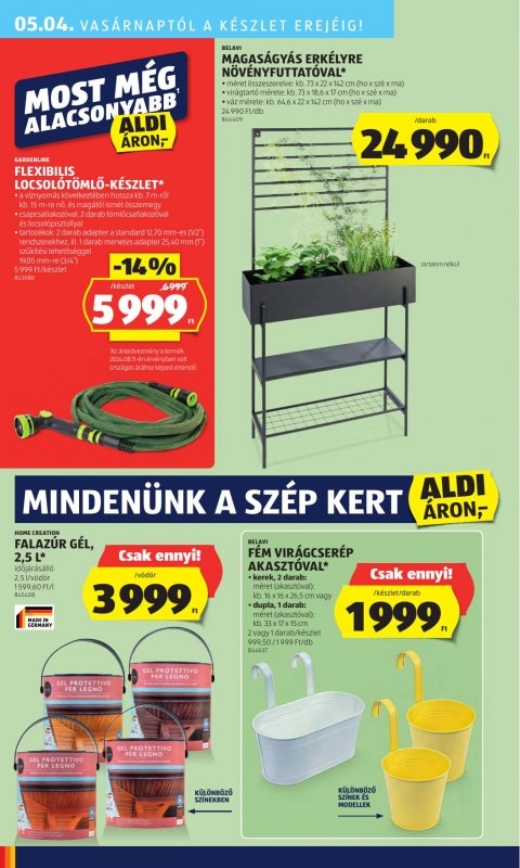 ALDI akciós újság
