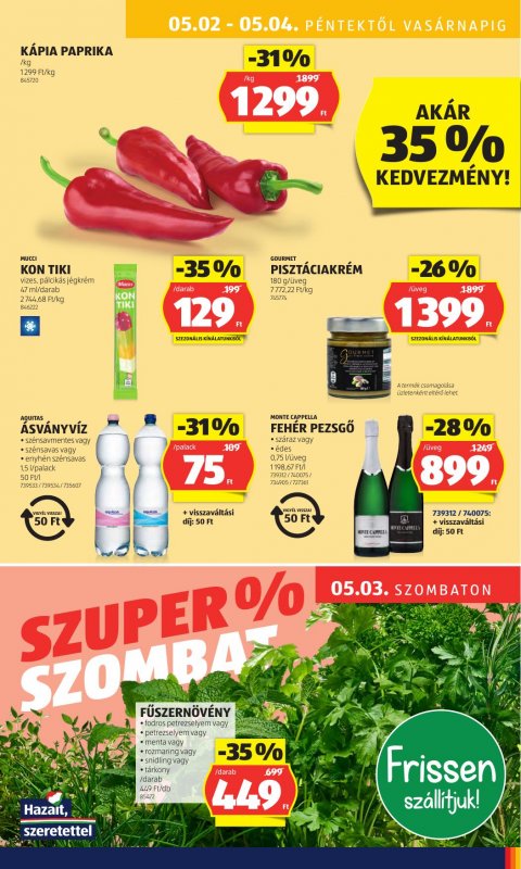 ALDI akciós újság