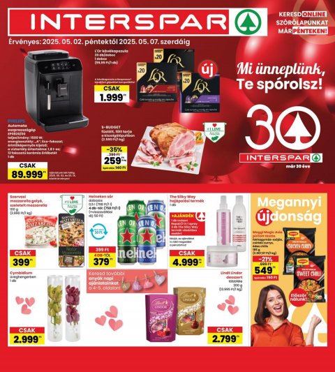 INTERSPAR akciós újság