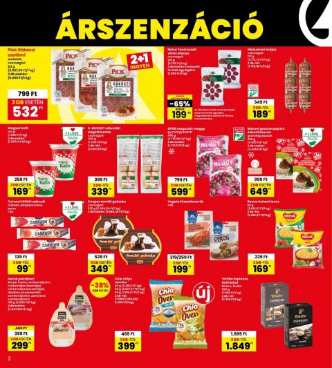 INTERSPAR akciós újság