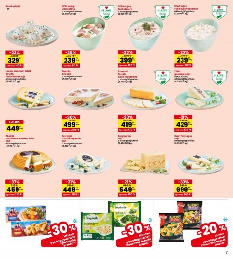 INTERSPAR akciós újság