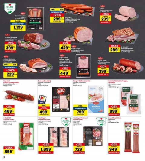 INTERSPAR akciós újság