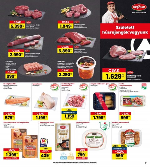 INTERSPAR akciós újság