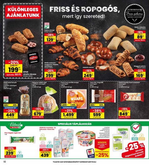 INTERSPAR akciós újság