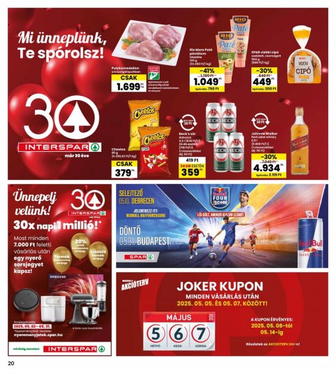 INTERSPAR akciós újság