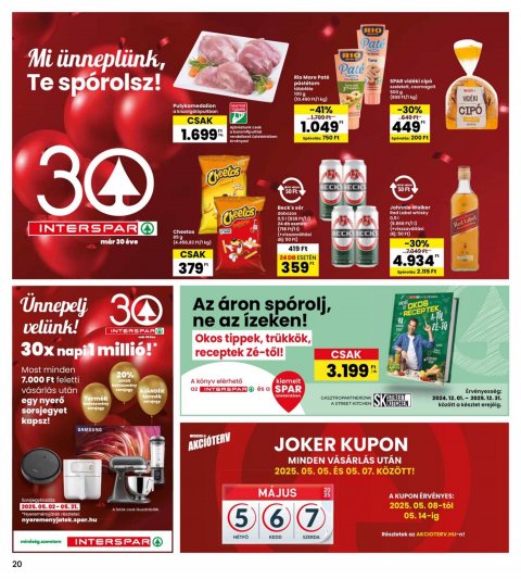 INTERSPAR akciós újság