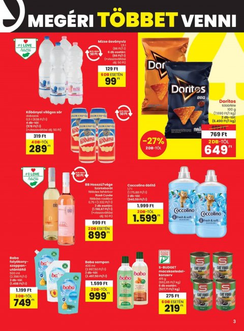SPAR akciós újság