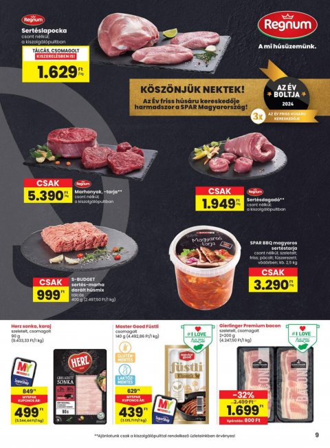 SPAR akciós újság