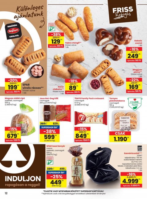 SPAR akciós újság
