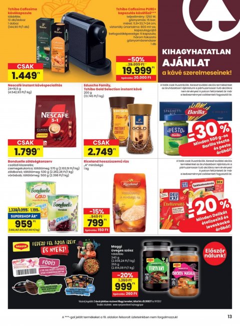 SPAR akciós újság