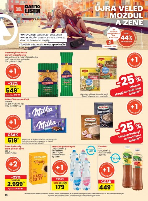 SPAR akciós újság