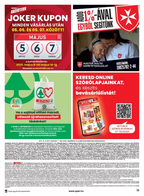 SPAR akciós újság