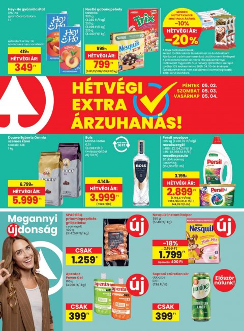 SPAR akciós újság