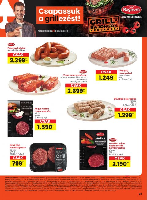 SPAR Extra akciós újság