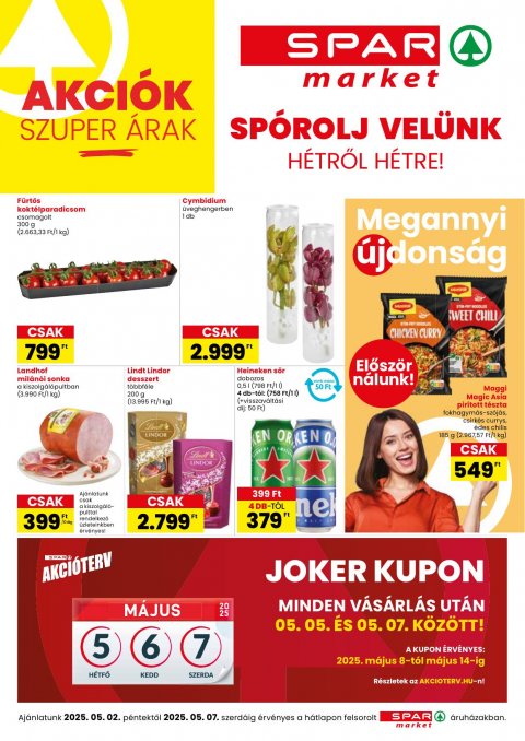 SPAR Market akciós újság