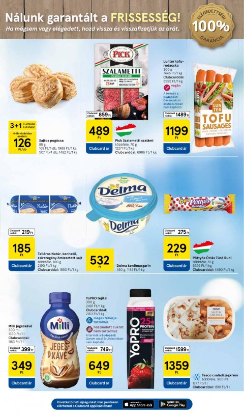 TESCO Szupermarket akciós újság