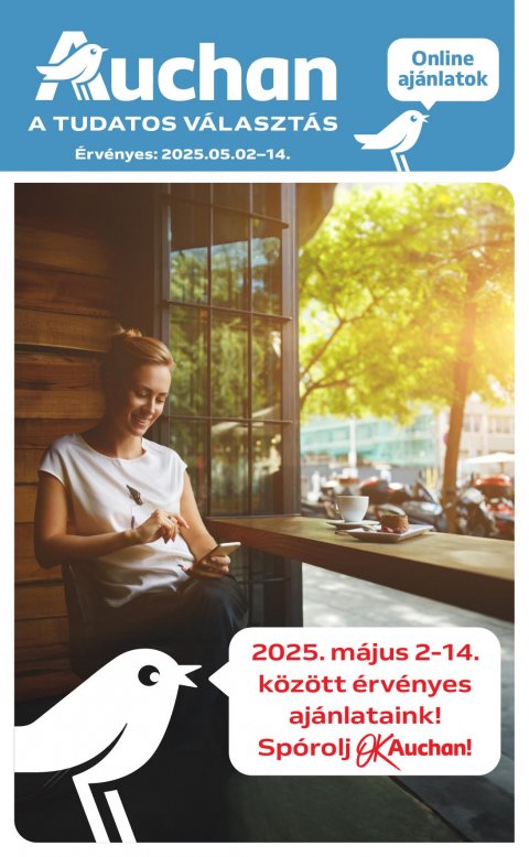 AUCHAN Hipermarket Háztartás akciós újság od 2. 5. 2025 do 14. 5. 2025
