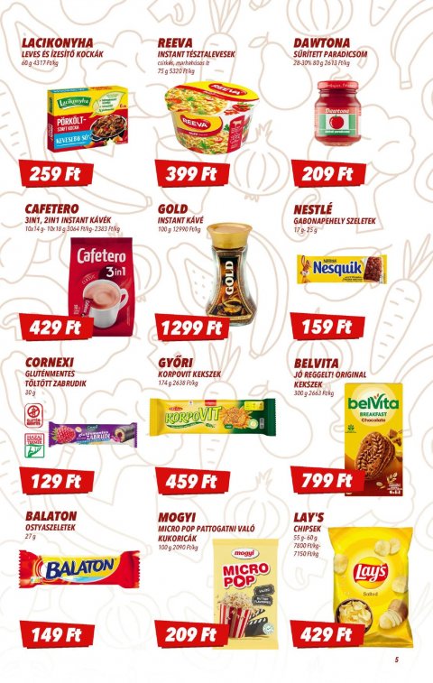 CBA akciós újság