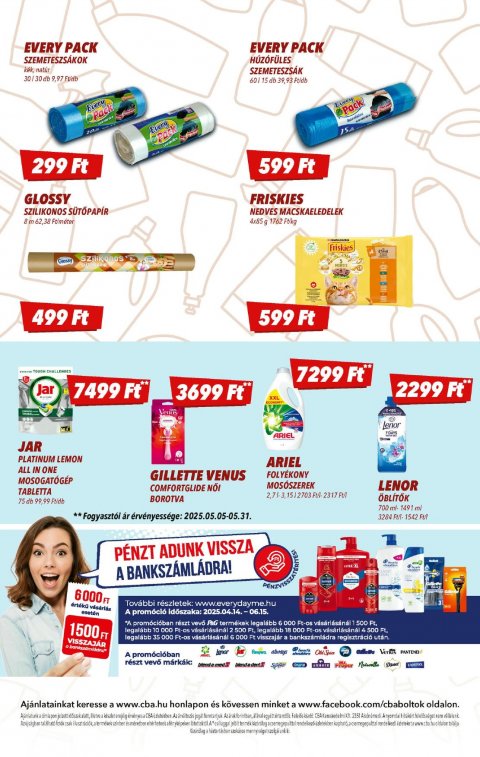 CBA akciós újság
