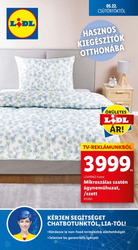 LIDL Nonfood akciós újság od 22. 5. 2025 do 28. 5. 2025