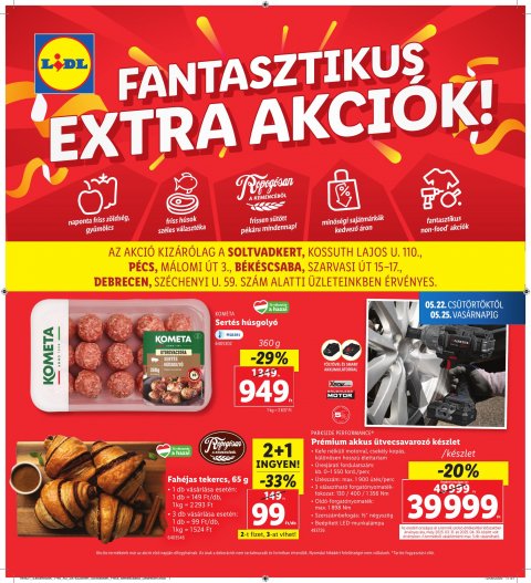 LIDL Regionális akciós újság od 22. 5. 2025 do 25. 5. 2025
