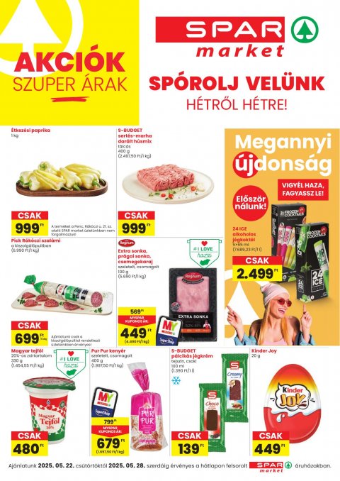 SPAR Market akciós újság