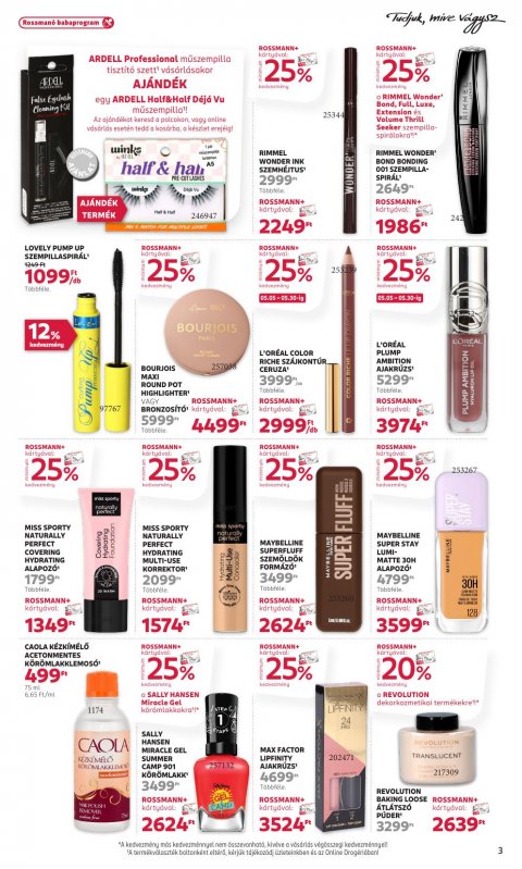 ROSSMANN akciós újság