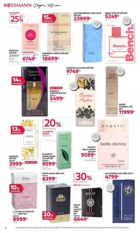 ROSSMANN akciós újság