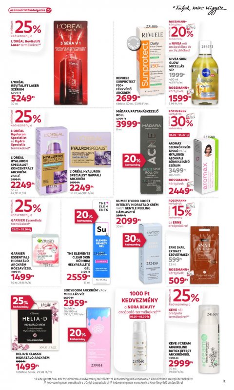 ROSSMANN akciós újság