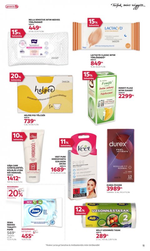 ROSSMANN akciós újság
