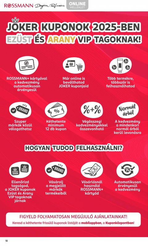 ROSSMANN akciós újság